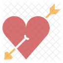 Arrow Heart Love Icon