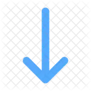 Arrow Down  Icon