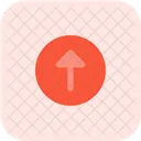 Arrow Up Circle  Icon