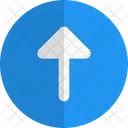 Arrow Up Circle  Icon