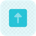 Arrow Up Square  Icon