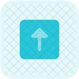 Arrow Up Square  Icon