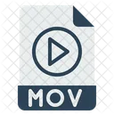 Mov Archivo Documento Icono