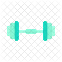 Artboard Dumbbells Gym Icon