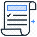 Article Notes Business File Icon