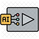 Artificial Technology Robot Icon