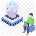 Artificial Brain  Icon