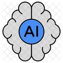 Artificial Brain Artificial Mind Artificial Intelligence Icon