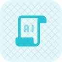 Artificial Intelligence Paper  Icon