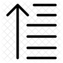 Ascending Graph Chart Icône