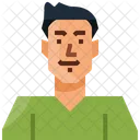 Avatar Asian Man Icon