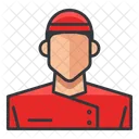 Asian Chef Man Icon