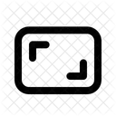 Aspect Ratio Fullscreen Maximize Icon