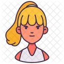 Woman Avatar Assistant Icon