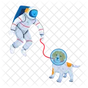 Astronaut Dog Cosmonaut Space Animal Symbol