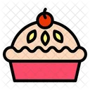 Torte Apfel Kuchen Symbol