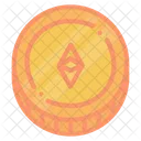 Kryptowahrung Digital Eth Symbol