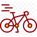 Athletic Bicycle Bike Icon