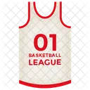 Sports Clothing Athletic Vest Player Uniform Icon