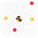 Atom Science Physics Icon