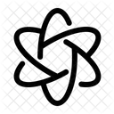 Atome Cellule Structure Icône