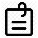 Attached File File And Folder Attachment Icon