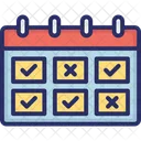 Attendance Sheet  Icon