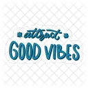 Attract good vibes  Icon