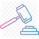 Auction Law Gavel Icon