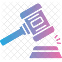 Auction Law Gavel Icon