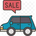 Auction Car  Icon