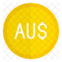 Australian Dollar  Icon