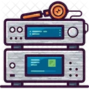 Audio Player Headphones Icon