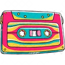 Audio Cassette  Icon