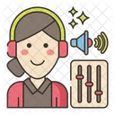 90 Podcasting Illustration Icon