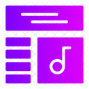 Audio Player Playlist Ui Icon