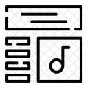 Audio Player Playlist Ui Icon