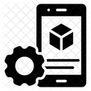 Augmented Reality Geometrical Settings 3 D Modeling Icon