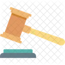 Auktion Hammer Holzhammer Symbol