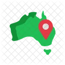 Mapas da austrália  Icon