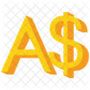 Australische Dollar Zeichen Symbol