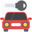 Auto Schlussel Transport Symbol