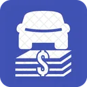 Auto Financing Bank Icon