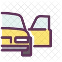 Auto Car Doors Icon