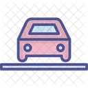 Automobile Car Parking Car Porch Icon