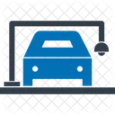 Automobile Car Parking Car Porch Icon