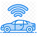 Autonomous Car Autonomous Vehicle Car Wifi Icon