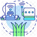 Autonomous mowing  Icon