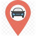 Autoortung Autozeiger GPS Symbol