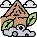 Avalanche Disaster Landslide Icon